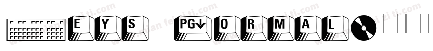 Keys Normal字体转换